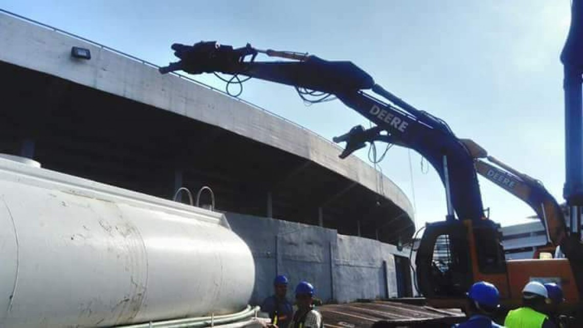 Comienzan demolición del Estadio Tecnológico