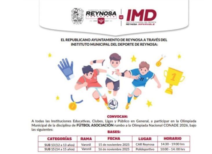 Invita Carlos Peña Ortiz a participar en la convocatoria de Fútbol CONADE 2026