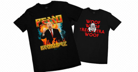 ‘El Perro’ Bermúdez lanza su propia línea de playeras