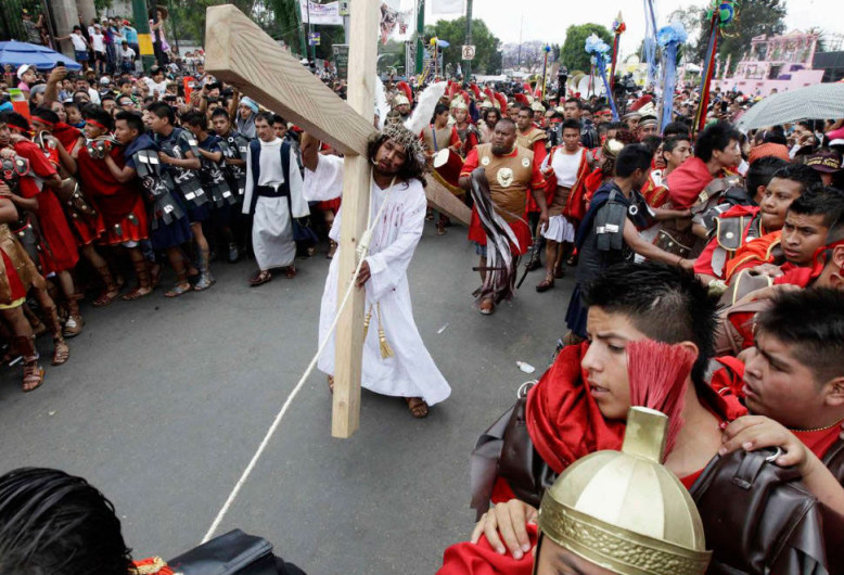 Más de 2 mil personas participarán en Viacrucis de Iztapalapa