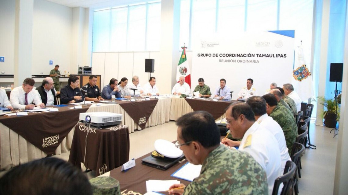 FGCV preside reunión del Grupo de Coordinación Tamaulipas
