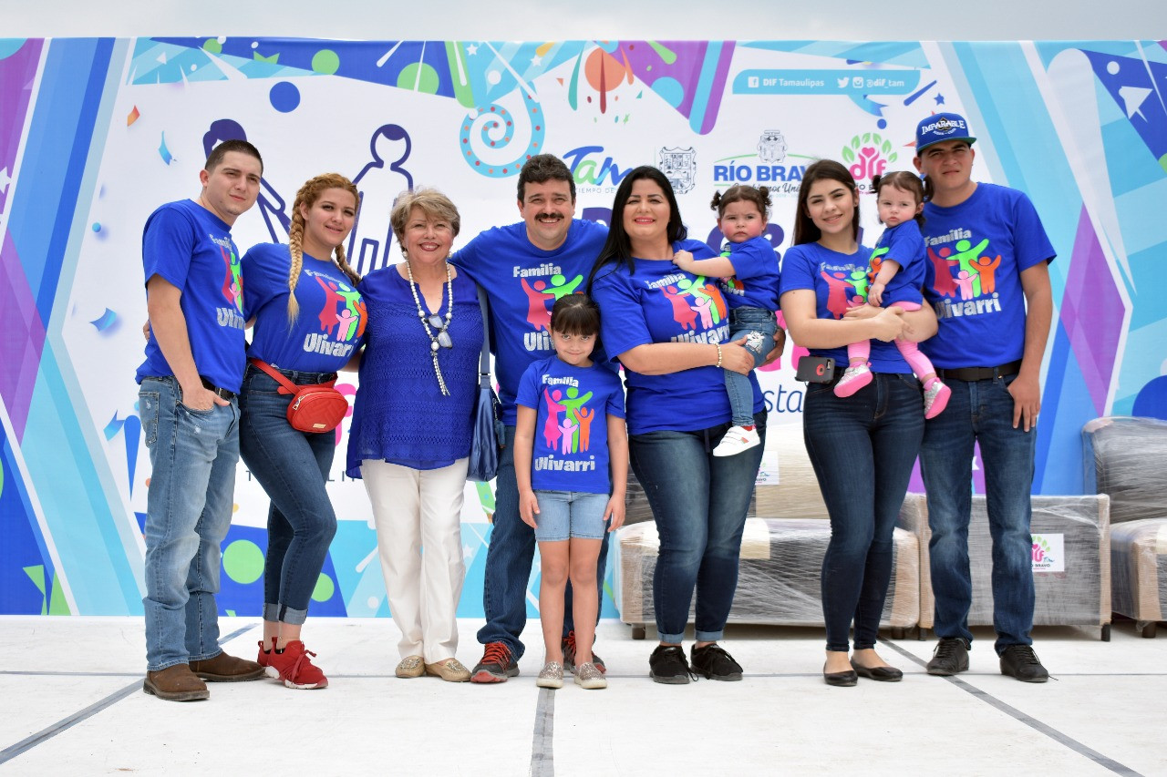 Con gran éxito DIF Río Bravo celebra el Día de la Familia