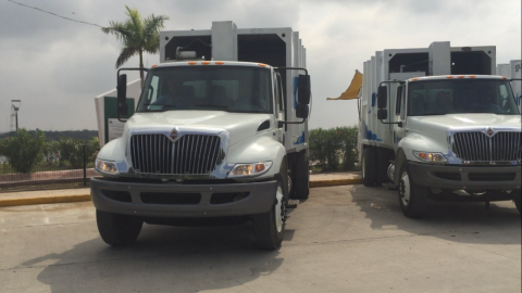 Altamira adquiere 10 camiones recolectores de basura más