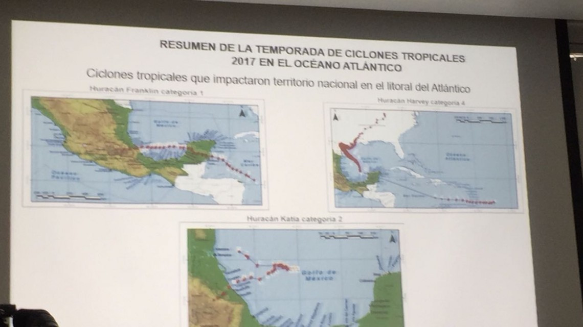 La Secretaria de Marina emite recomendaciones para esta temporada de huracanes