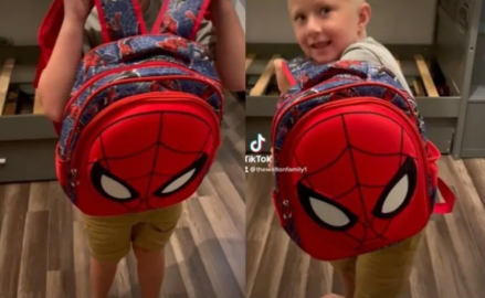 Madre en EU se vuelve viral tras preparar a su hijo de 5 años en caso de un tiroteo en su escuela 