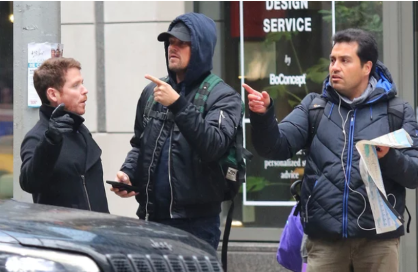 Leonardo DiCaprio ayuda a turista perdido en Nueva York