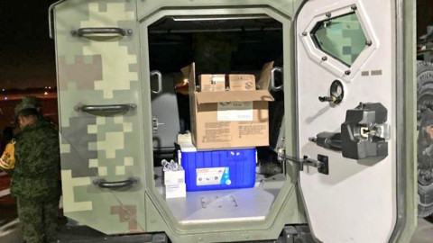 Llegan vacunas anti Covid-19 a Reynosa, Ciudad Victoria y Nvo. Laredo