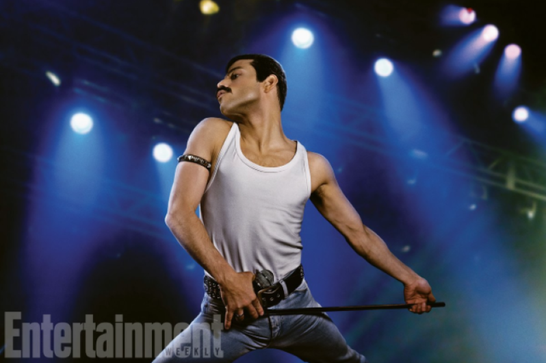 Comparten primera imagen de Rami Malek como Freddie Mercury