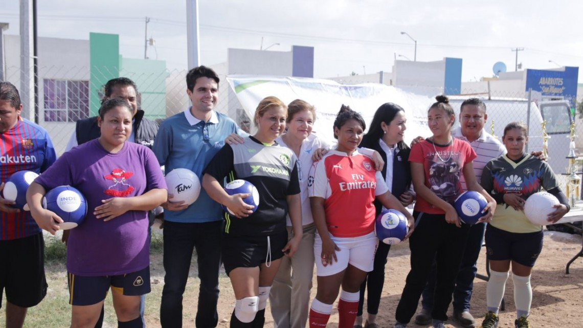 Celebran II torneo de futbol “Unidos por Reynosa”