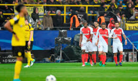 Mónaco vence 3-2 al Borussia Dortmund 