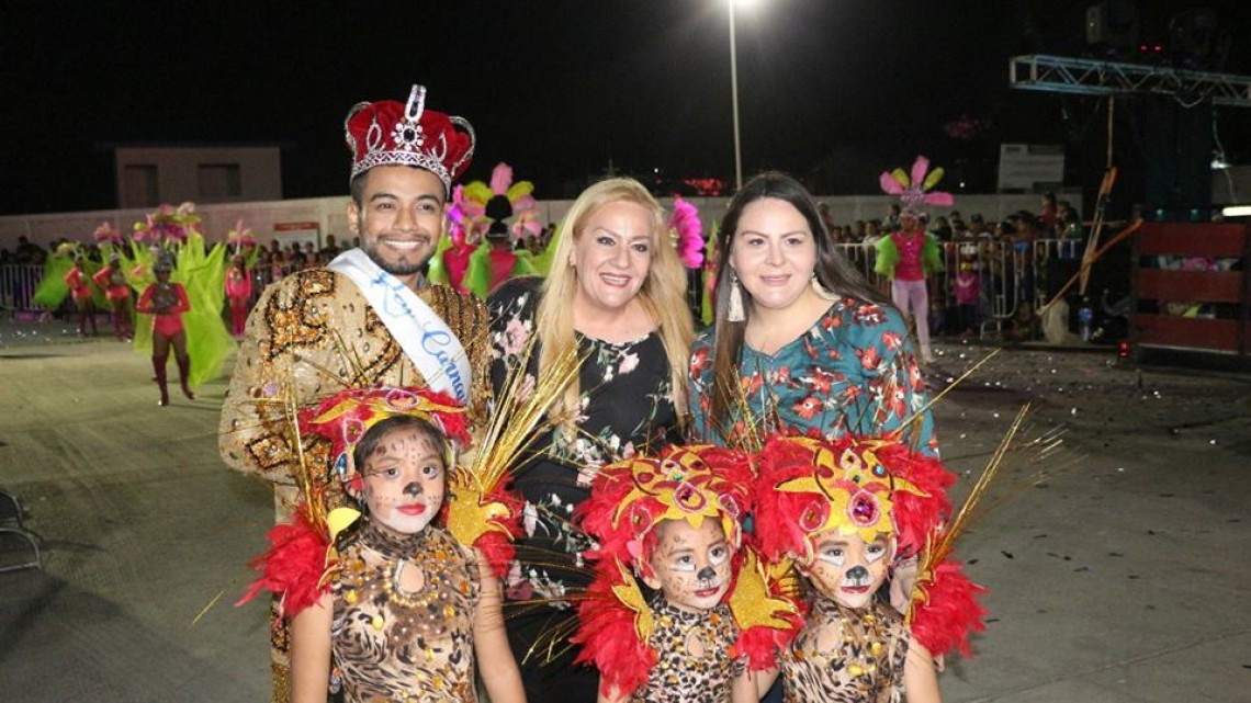 Disfrutan altamirenses 3er día del Carnaval Altamira 2018