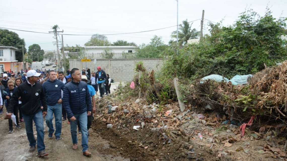 Lleva Chucho Nader Orden y Limpieza a la Zona Norte