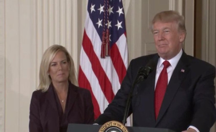 Trump presenta a su nominada para Seguridad Nacional