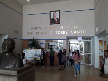 Levantan plantón en el Hospital "Rodolfo Torre Cantú"