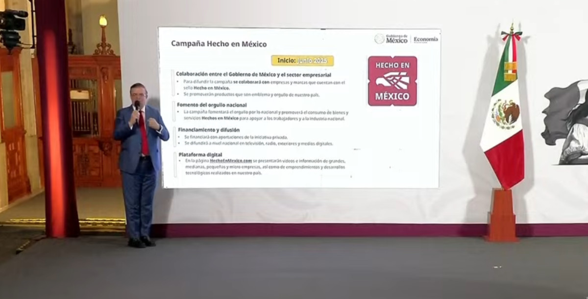 Alistan campaña con el sello 'Hecho en México'