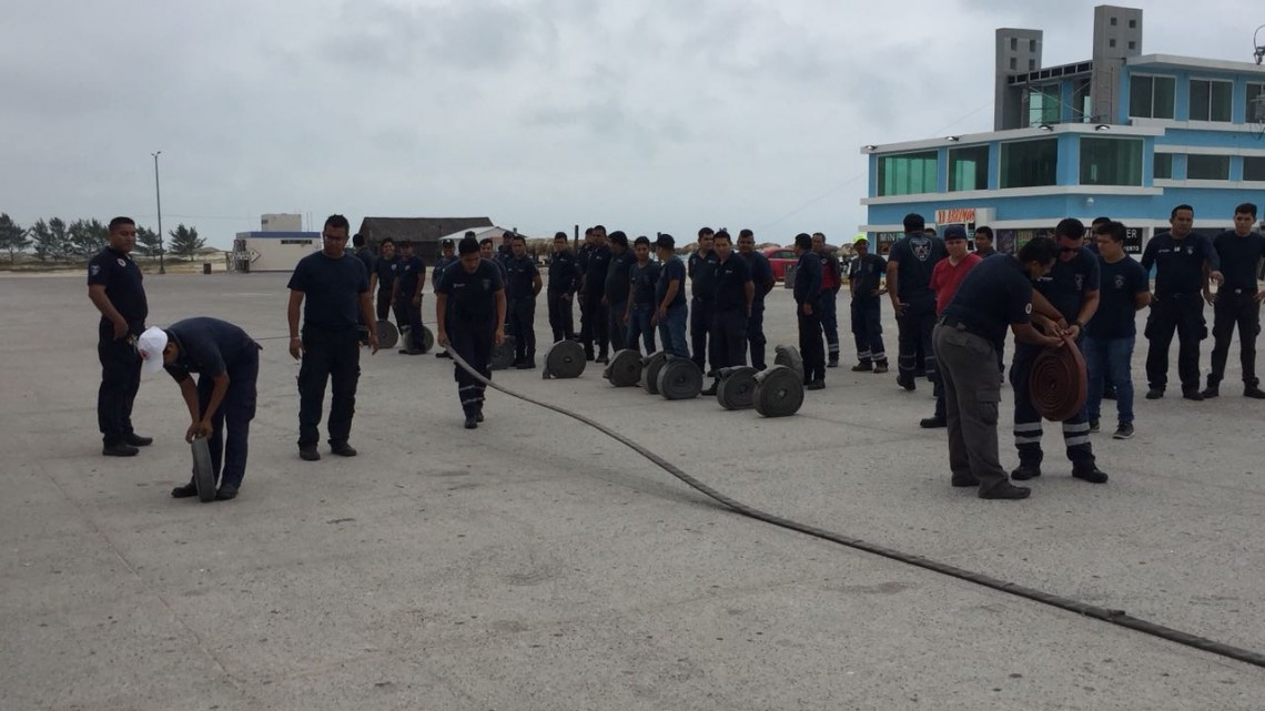 Bomberos de Ciudad Madero continúan capacitándose