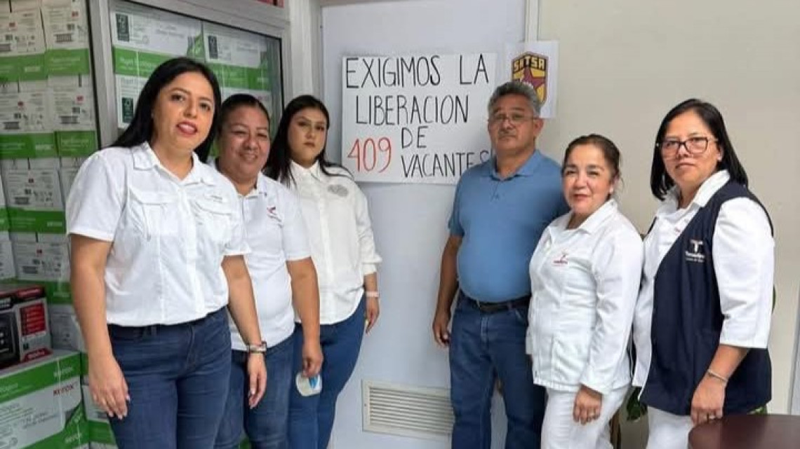 Trabajadores toman dirección del Hospital General por demandas laborales