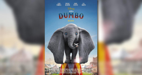 Revelan nuevo póster de 'Dumbo' 