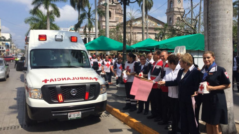 Conminan a participar en la colecta nacional 2018 de la Cruz Roja