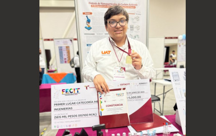Estudiante de la UAT investiga cura contra el cáncer