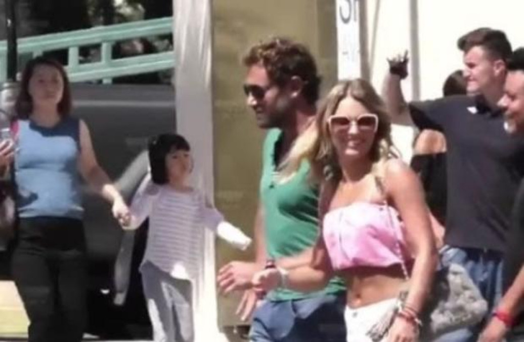 Gabriel Soto e Irina Baeva fueron captados 'muy juntitos'