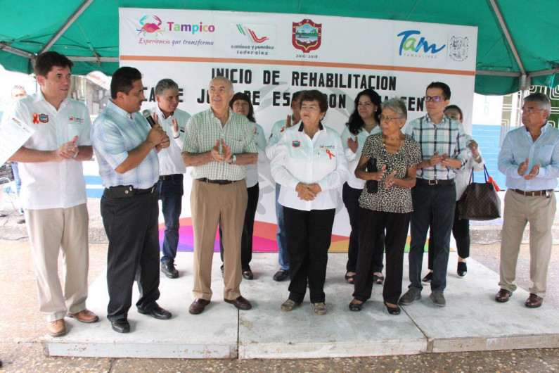 Arranca Ayuntamiento de Tampico obras por más de 12 millones 500 mil pesos
