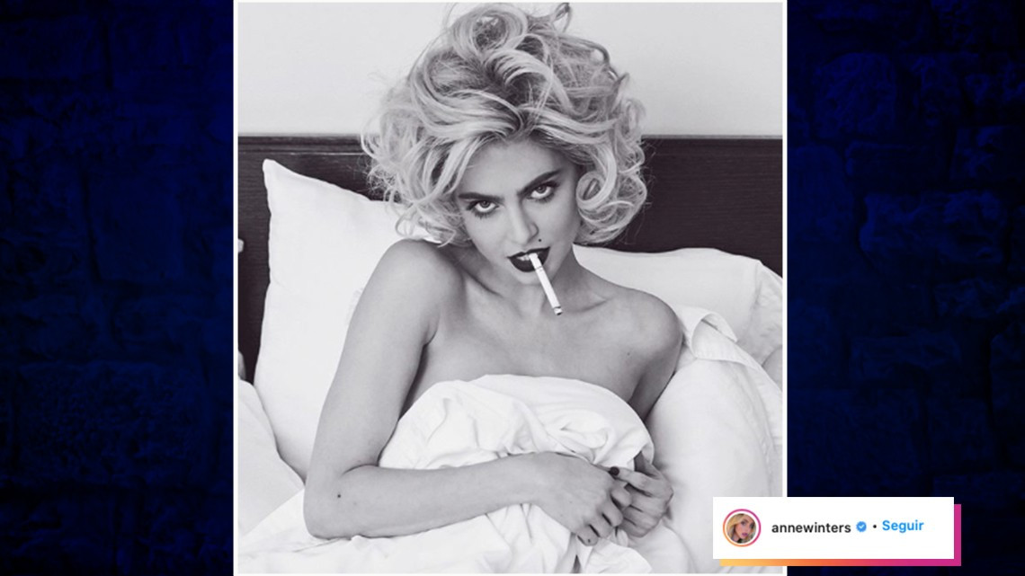 Anne Winters sorprende con su transformación de Madonna 