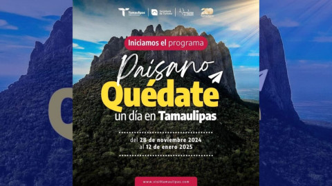 Inicia Turismo campaña “Paisano Quédate un Día en Tamaulipas”