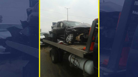 Racha de choques terminan con la vida de una persona