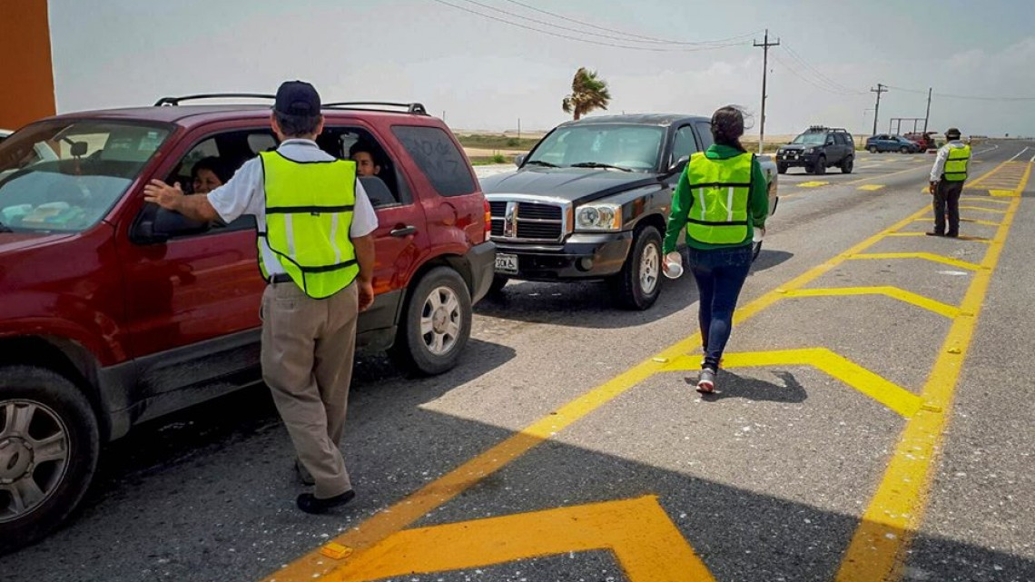 Realizan operativo “Sin vidrio”