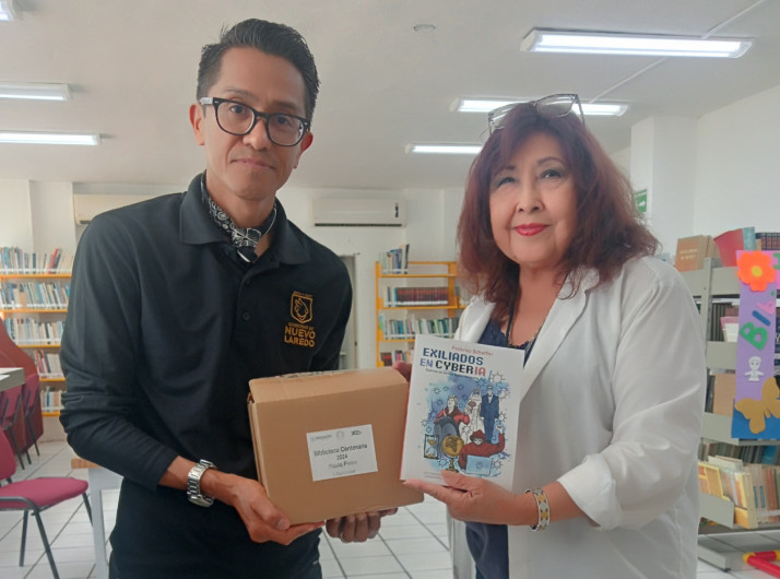 Integran colección de Paulo Freire a bibliotecas municipales de Nuevo Laredo