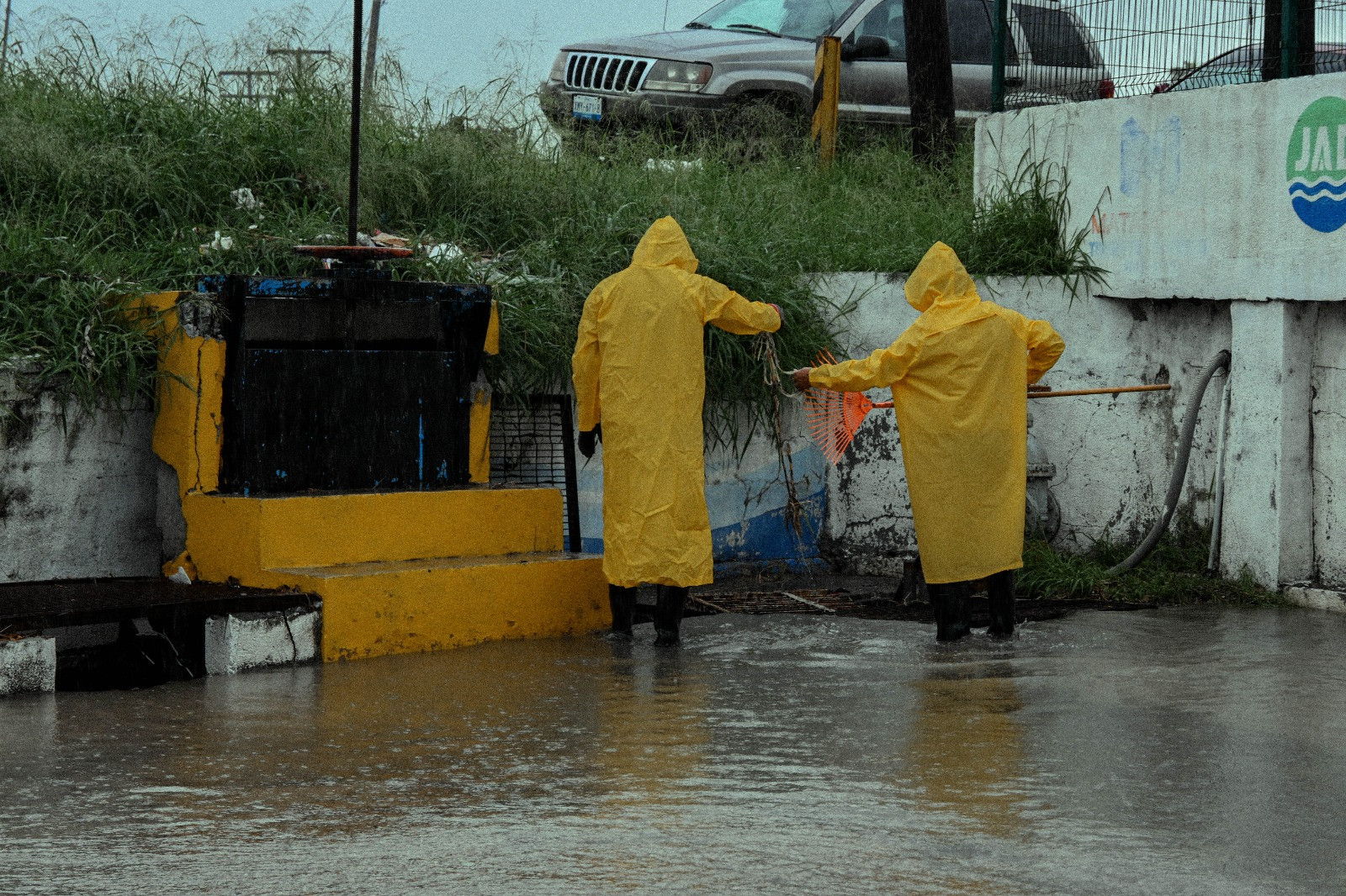 Lluvias torrenciales inundan amplios sectores de Matamoros