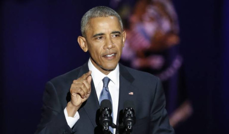 "Ha sido el honor de mi vida servirles": Obama