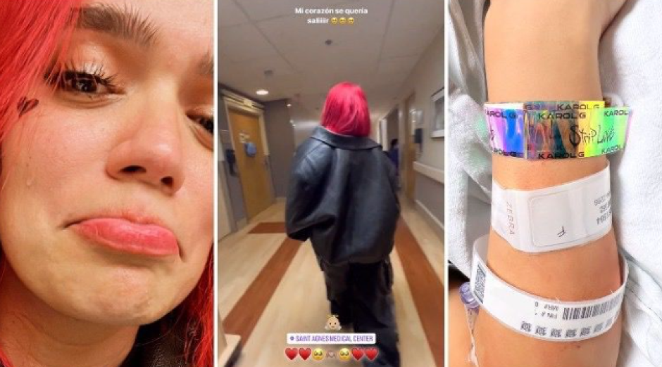 Una mujer da a luz durante el concierto de Karol G