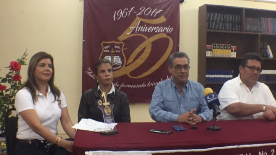Conmemoraran el 50 aniversario de la secundaria 20 de noviembre