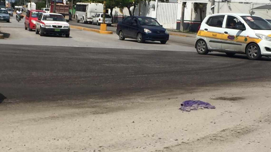 Cierran parcialmente carretera de Altamira, por derrame de combustible