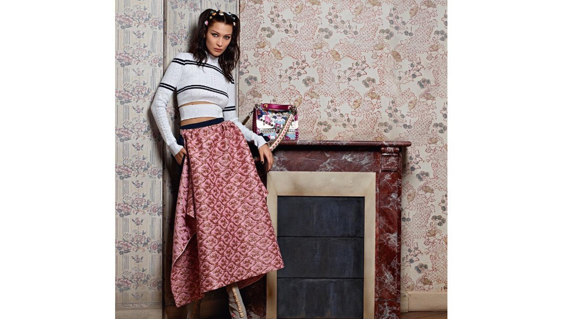 La nueva imagen de la campaña de Fendi, Bella Hadid