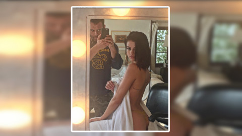 Publican fotografía de Selena Gomez semidesnuda