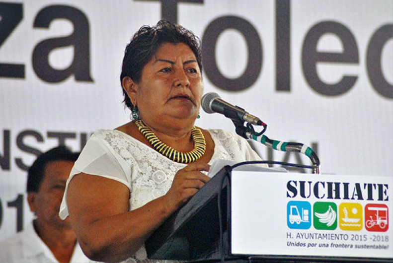 Alcaldesa de Suchiate recibe formal prisión por delitos electorales