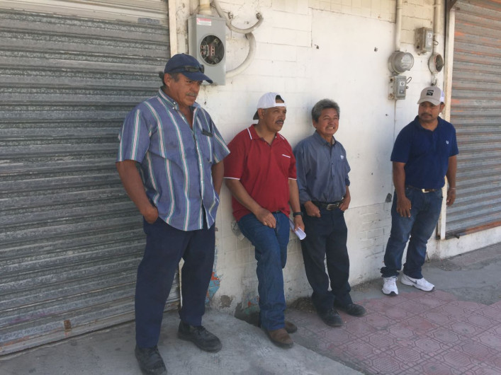 Triste día del albañil