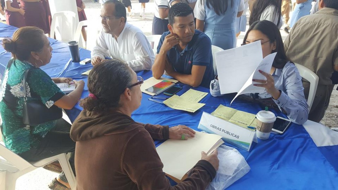 Realizan audiencia pública en colonia Reserva Territorial Campestre