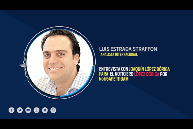 "Trump cambia la información de un día a otro": Luis Estrada