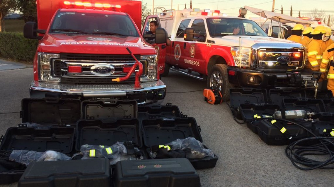 Entregan maquinaria por 83 mdp