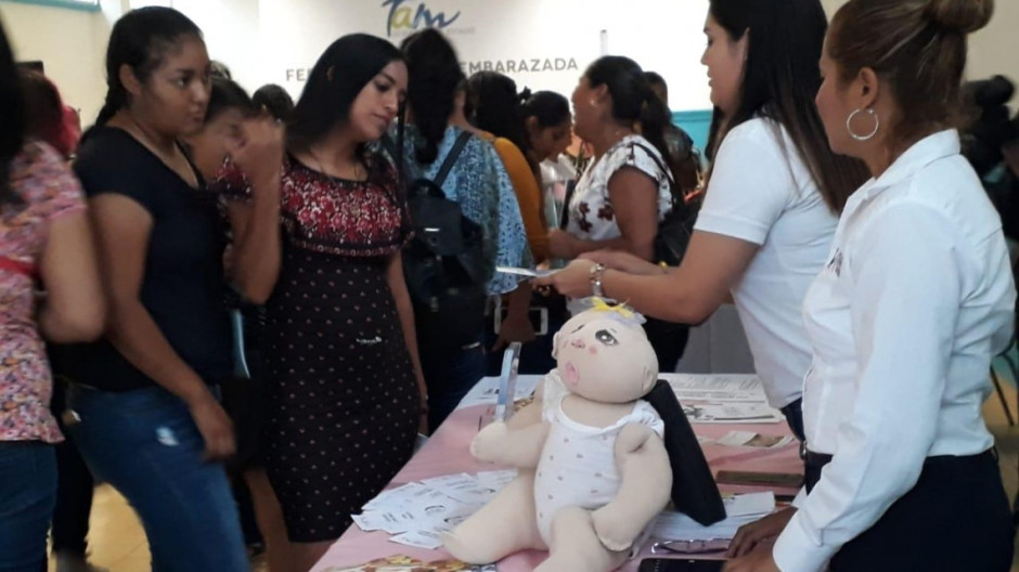 Realizan en Altamira la Feria de la Mujer Embarazada