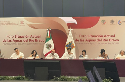 Falta de agua en presas afecta a municipios fronterizos