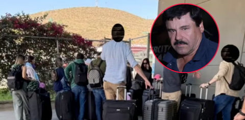 Familia de 'El Chapo' Guzmán se entrega a autoridades de EU; serían al menos 17