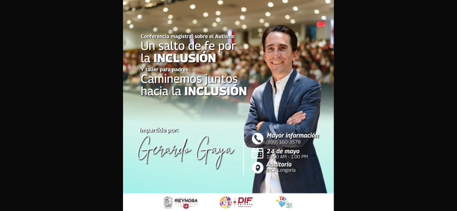 Promueve DIF-Reynosa Conferencia y Taller sobre Inclusión