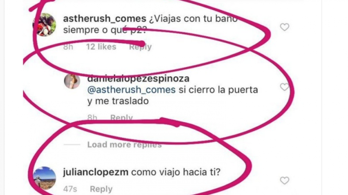 La hacen viral por viajar en su baño por el mundo