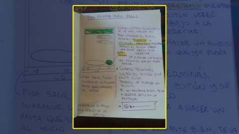 Crea tutorial de WhatsApp para su abuela