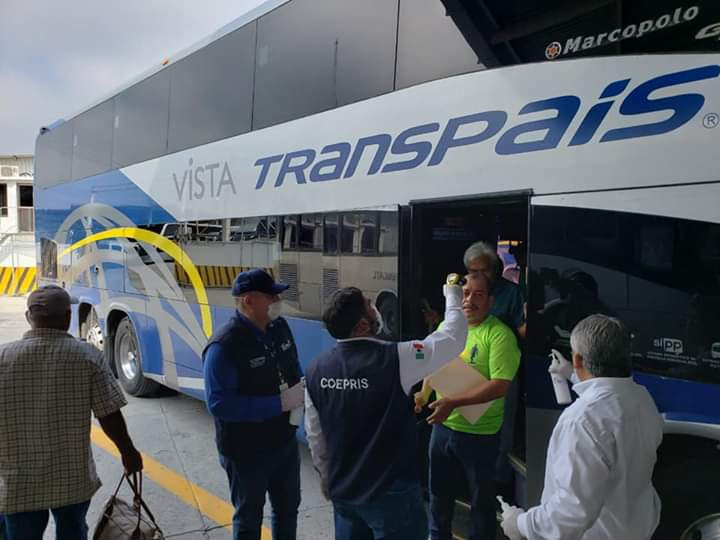 Aplican filtros sanitarios en Tamaulipas